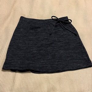 Sporty Dark Heather Gray Women's Skirt